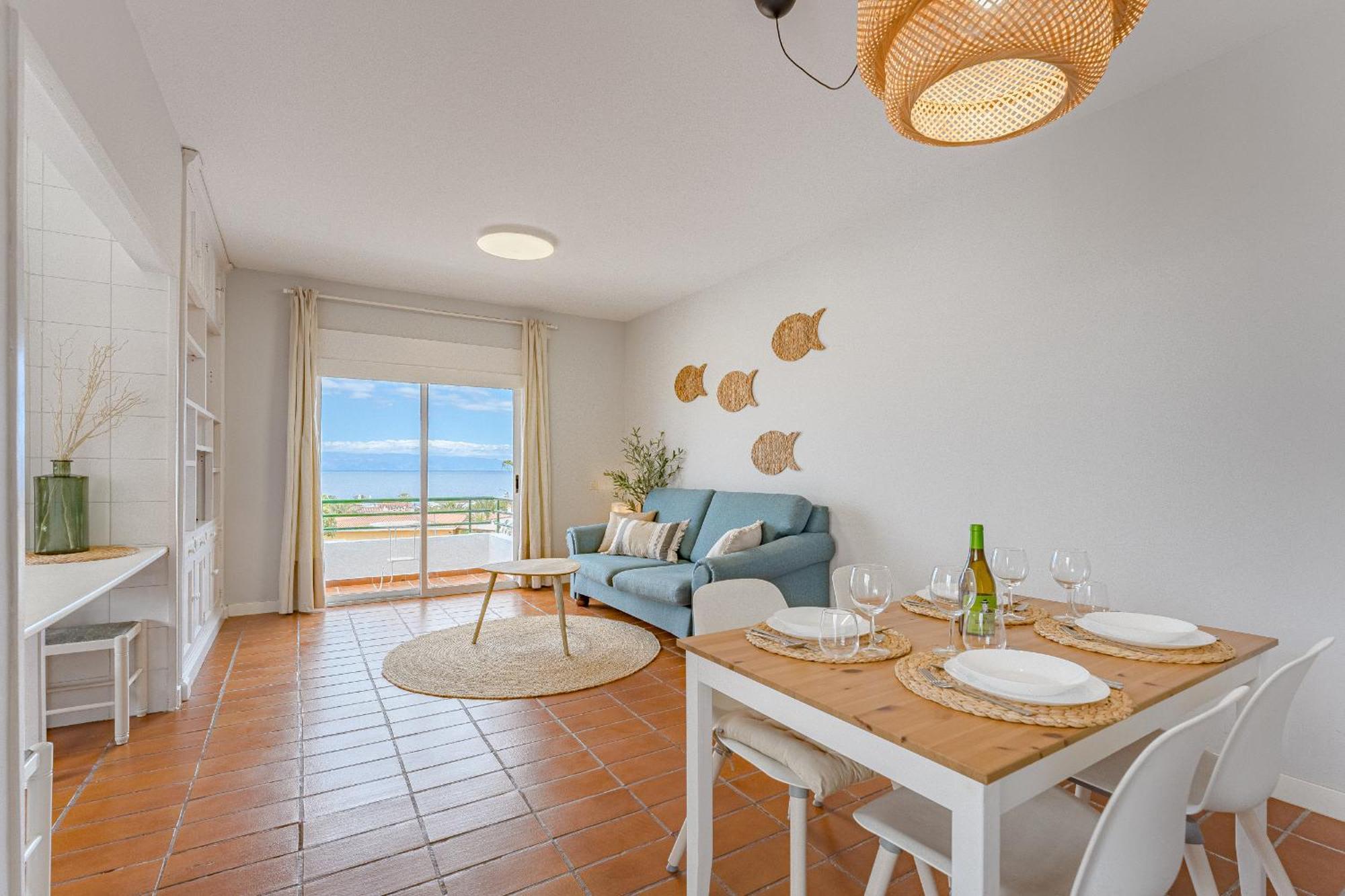 شقة 2Bdr Ocean View & Large Private Terrace In Puerto De Santiago بويرتو دي سانتياغو المظهر الخارجي الصورة