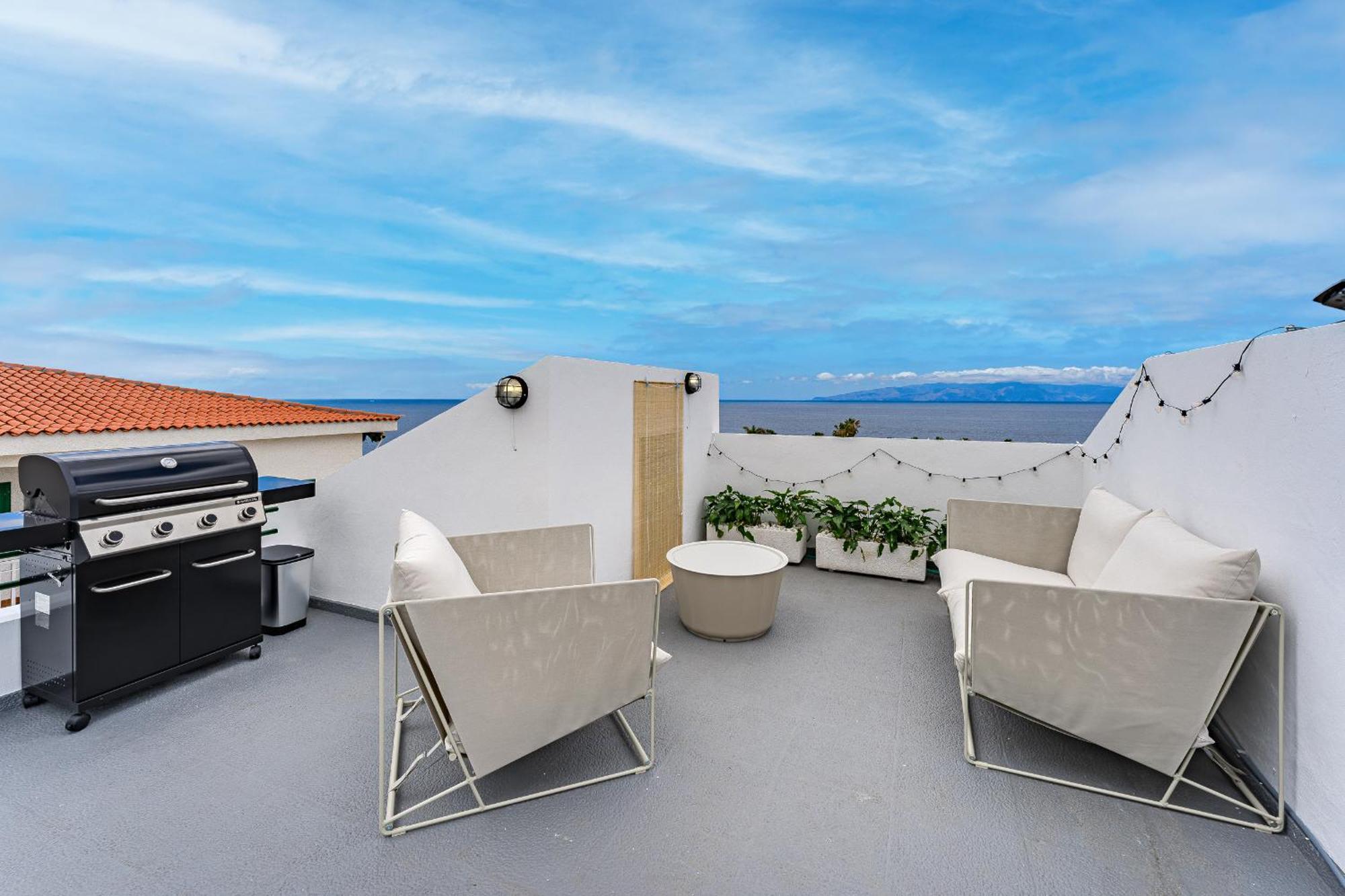 شقة 2Bdr Ocean View & Large Private Terrace In Puerto De Santiago بويرتو دي سانتياغو المظهر الخارجي الصورة
