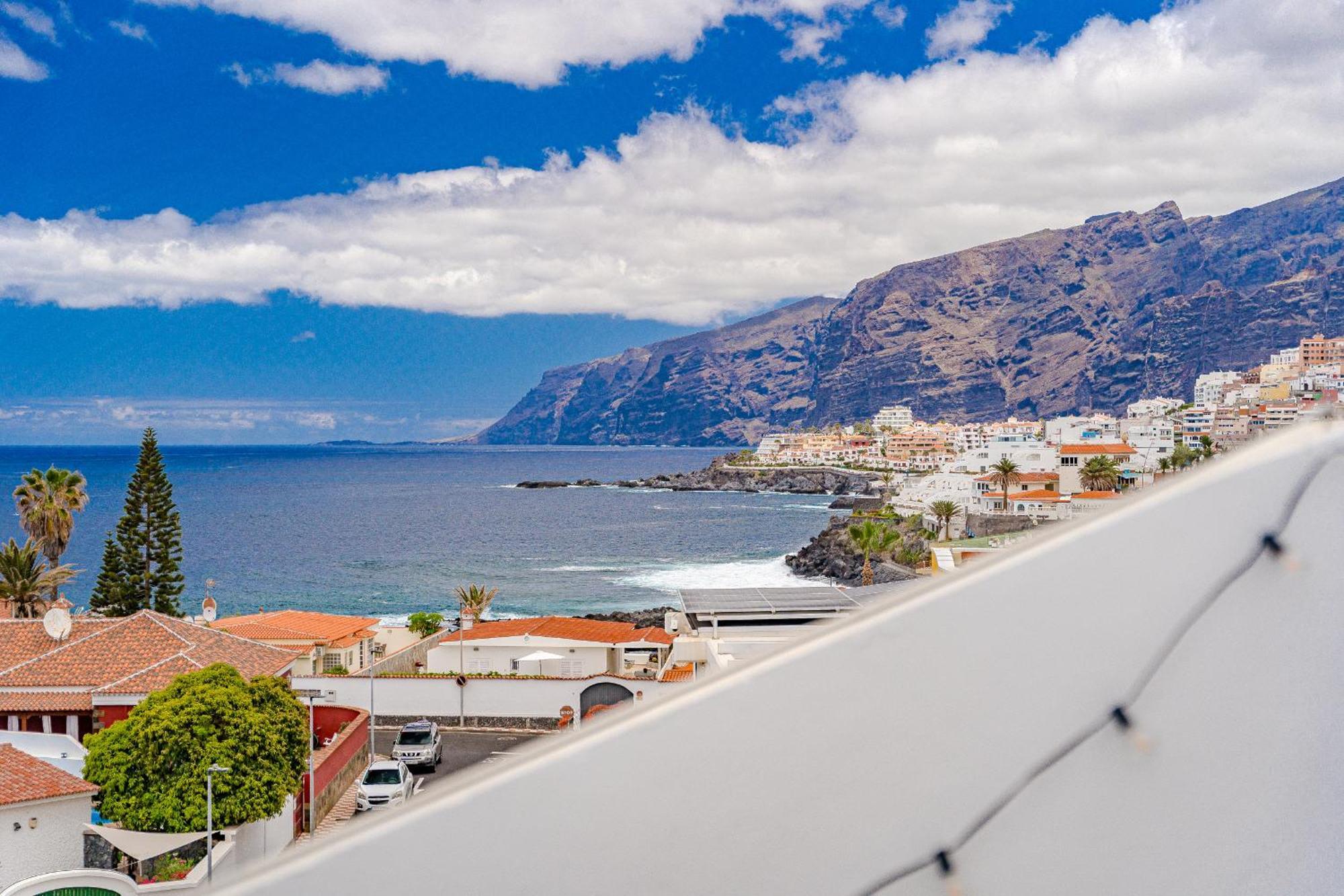 شقة 2Bdr Ocean View & Large Private Terrace In Puerto De Santiago بويرتو دي سانتياغو المظهر الخارجي الصورة